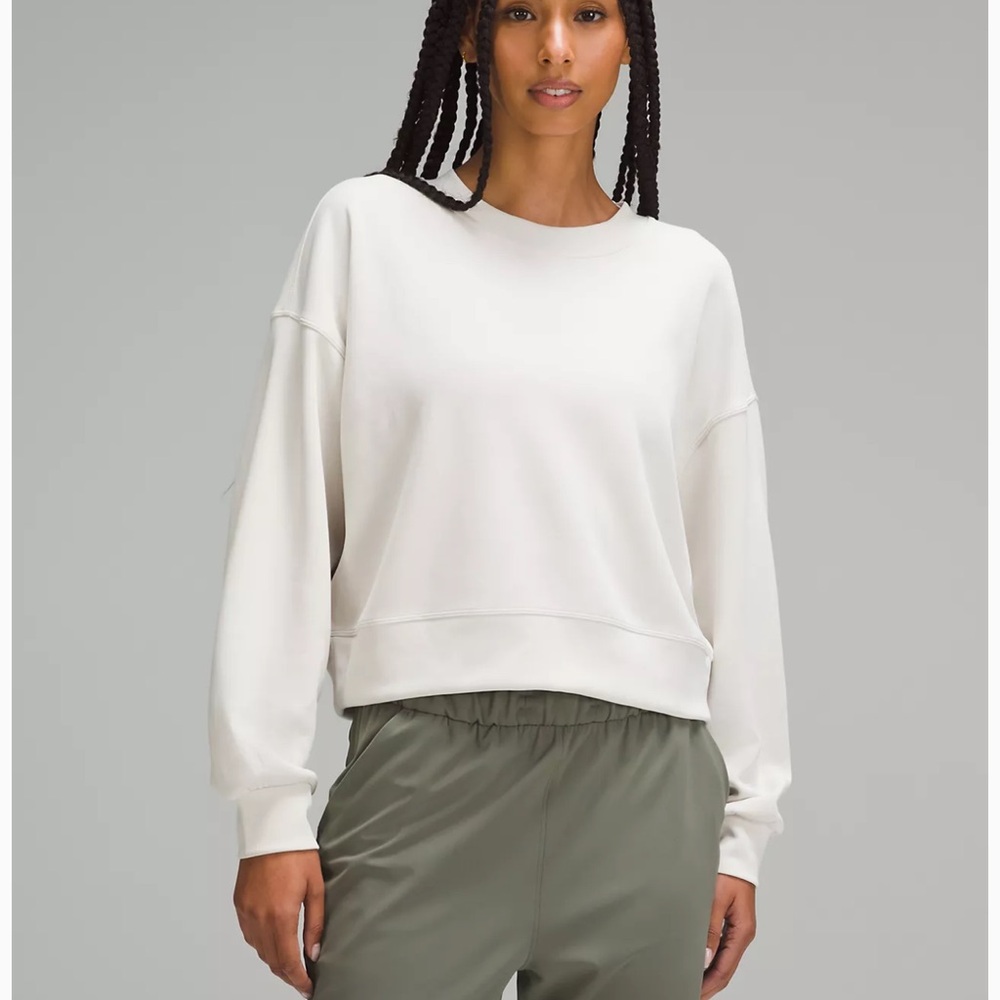 Lululemon Softstream Perfectly Oversized Cropped Crew